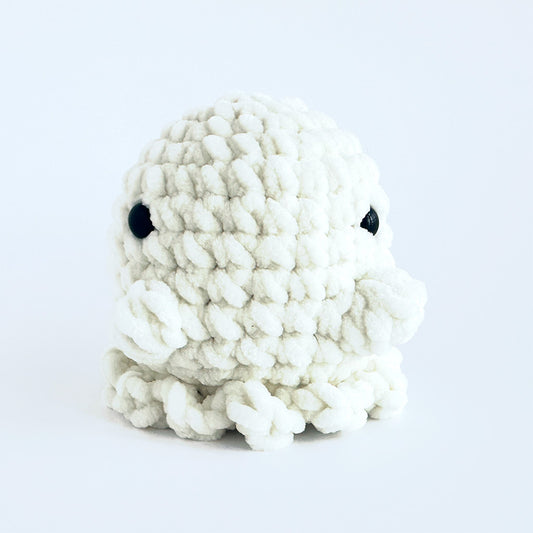 Tofu the Ghost |  Amigurumi Plush Animal