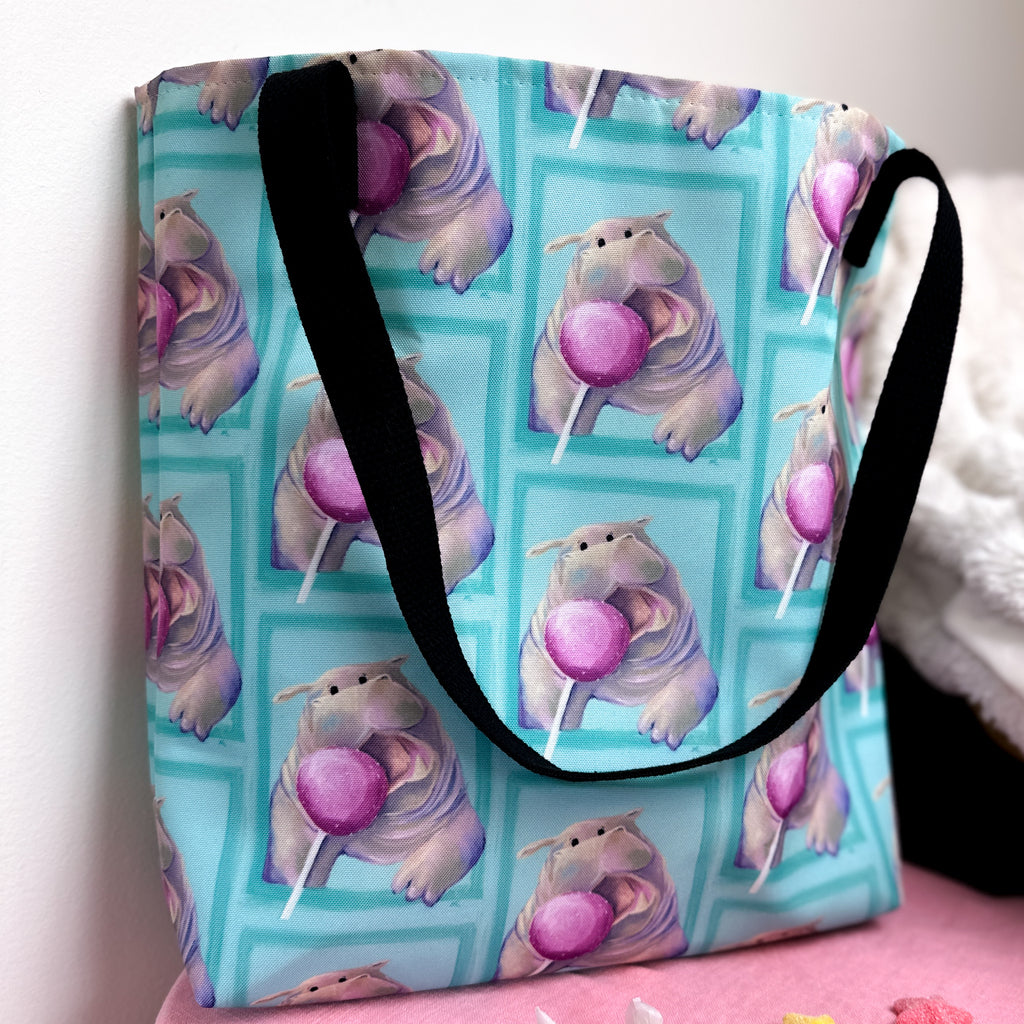 Hippo Tote Bag | studio stock |